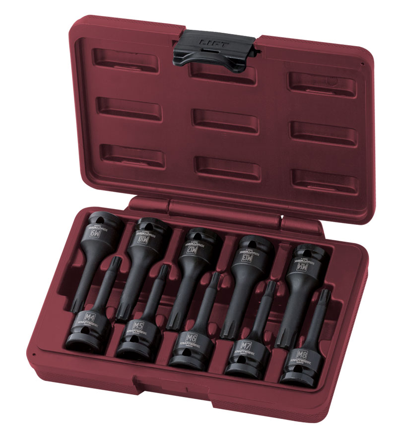 Draper Set 22 Chiavi A Bussola E Punte Ribe - Acciaio Cromo Vanadio, Custodia Portatile - Foto 10